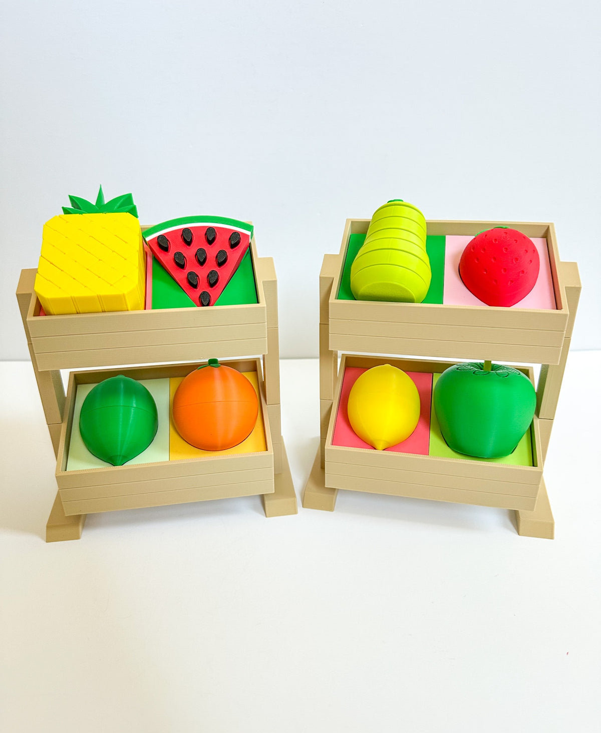 Mini Fruit Stand with Fruit Fidget Inserts