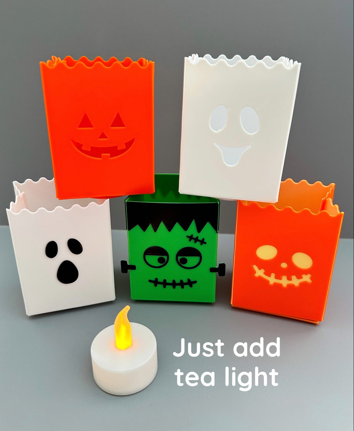 Mini Paper Bag Halloween Lantern