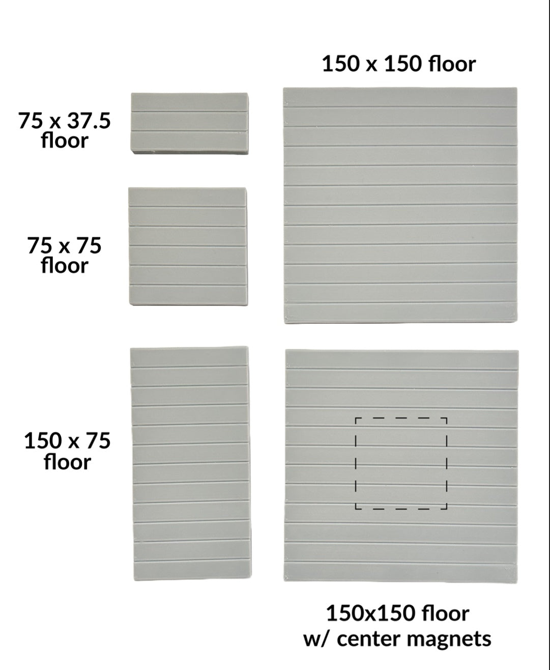 Magnetic Tile Haunted House: Floors