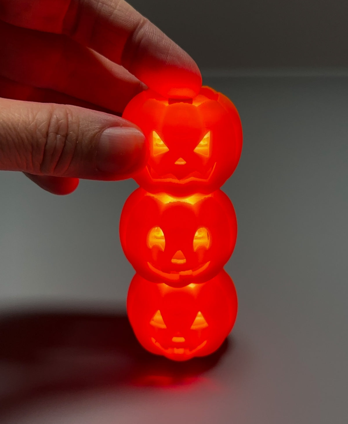 Light-Up Pumpkin Clicker Fidget