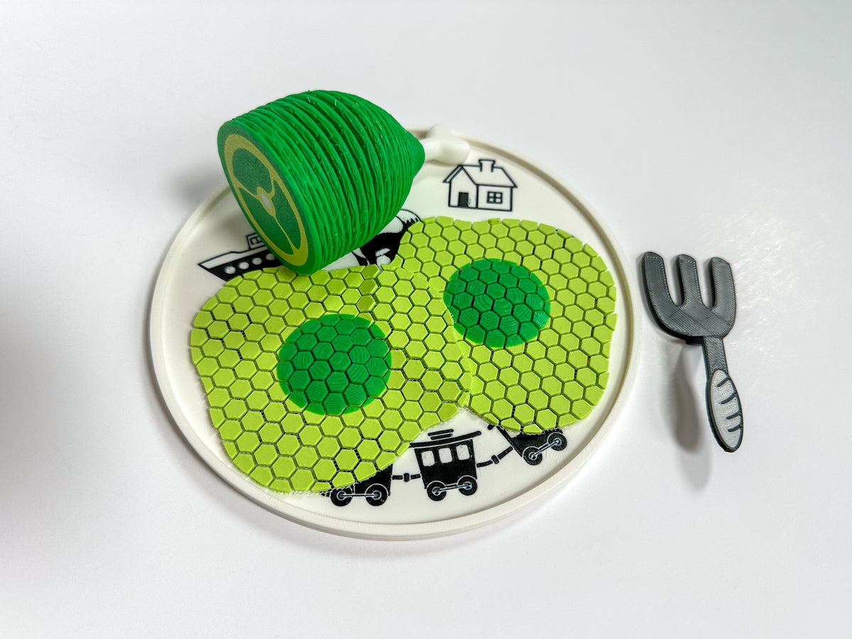 Green Eggs, Slinky Ham and Plate Set