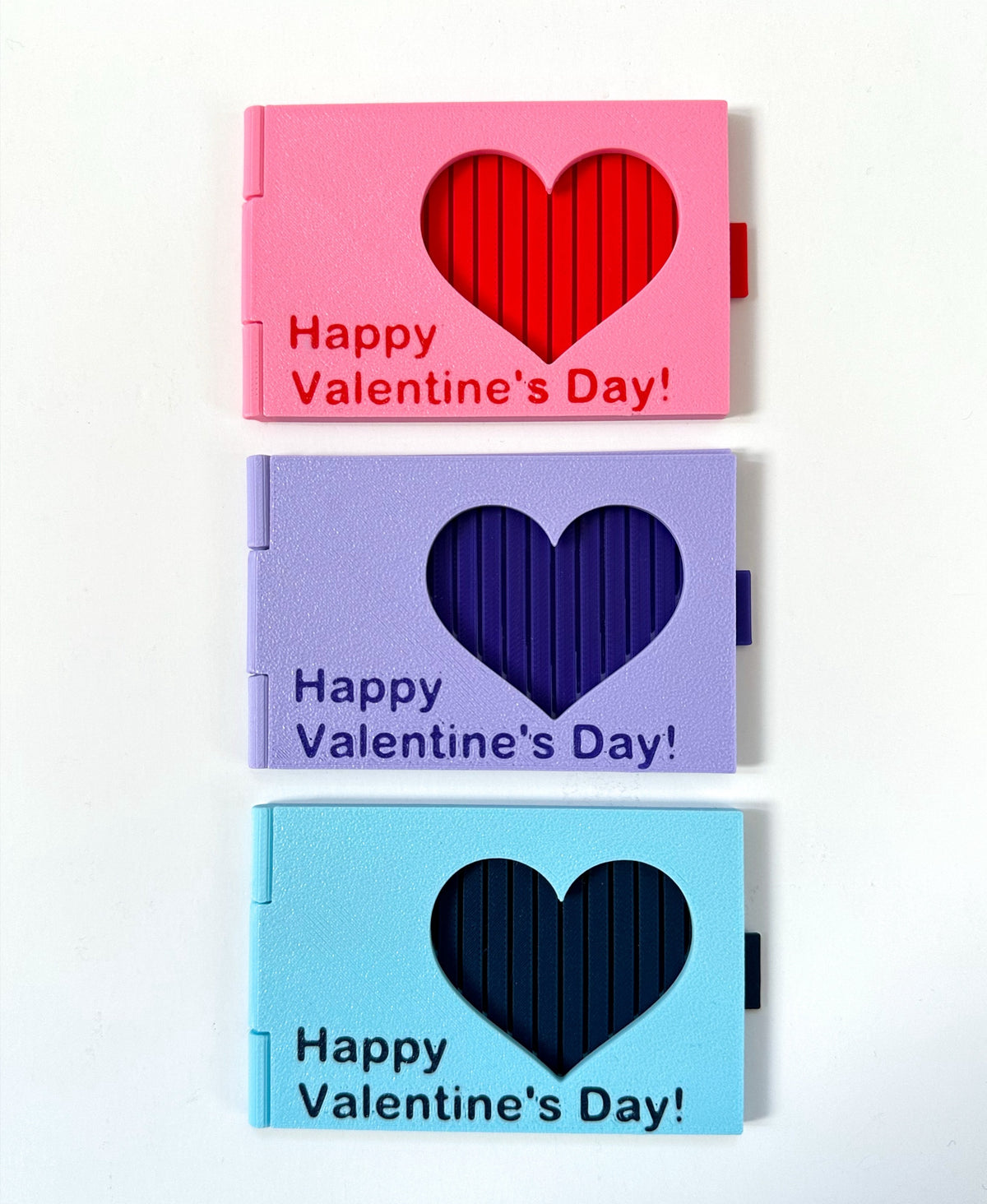 Heart Scanimation Card