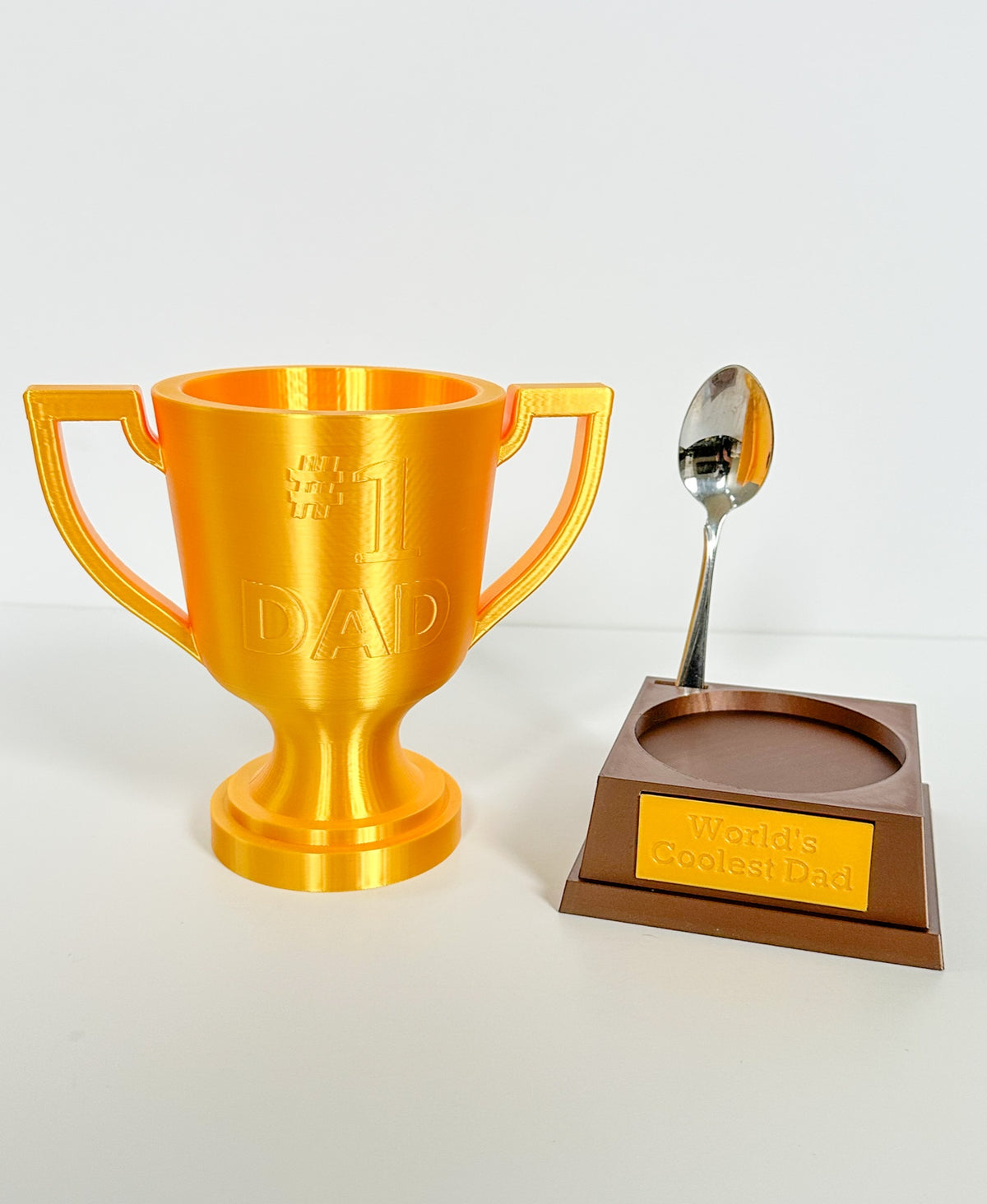 #1 Dad Trophy Ice Cream Holder