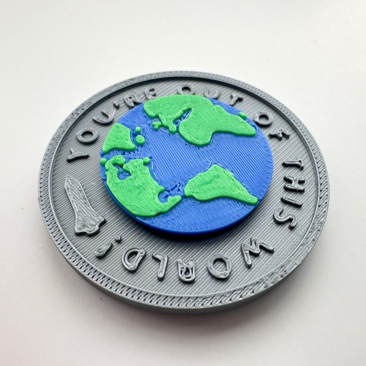 Valentine Coin Fidget Spinner