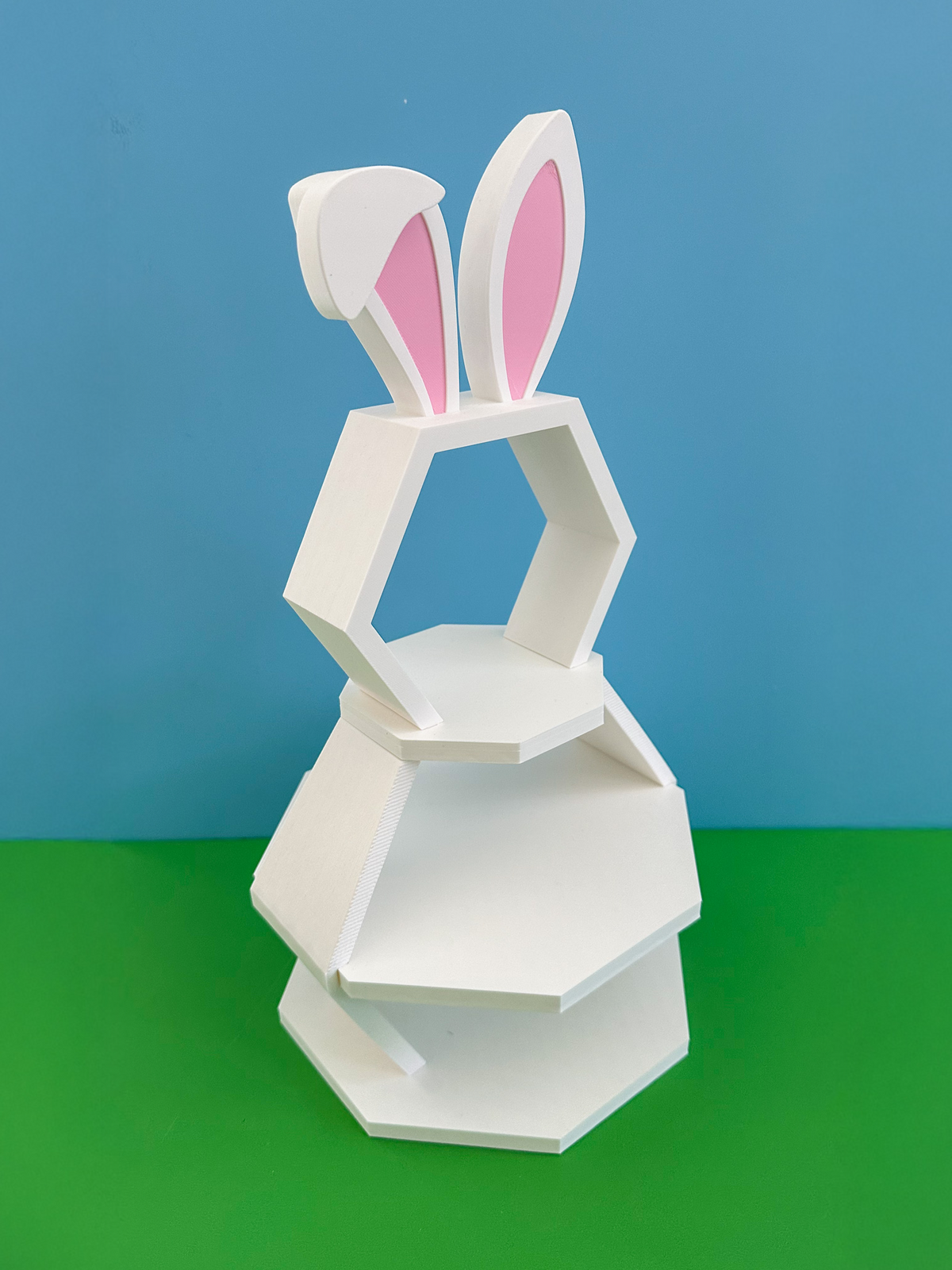 Easter Bunny 3-Tier Serving Stand