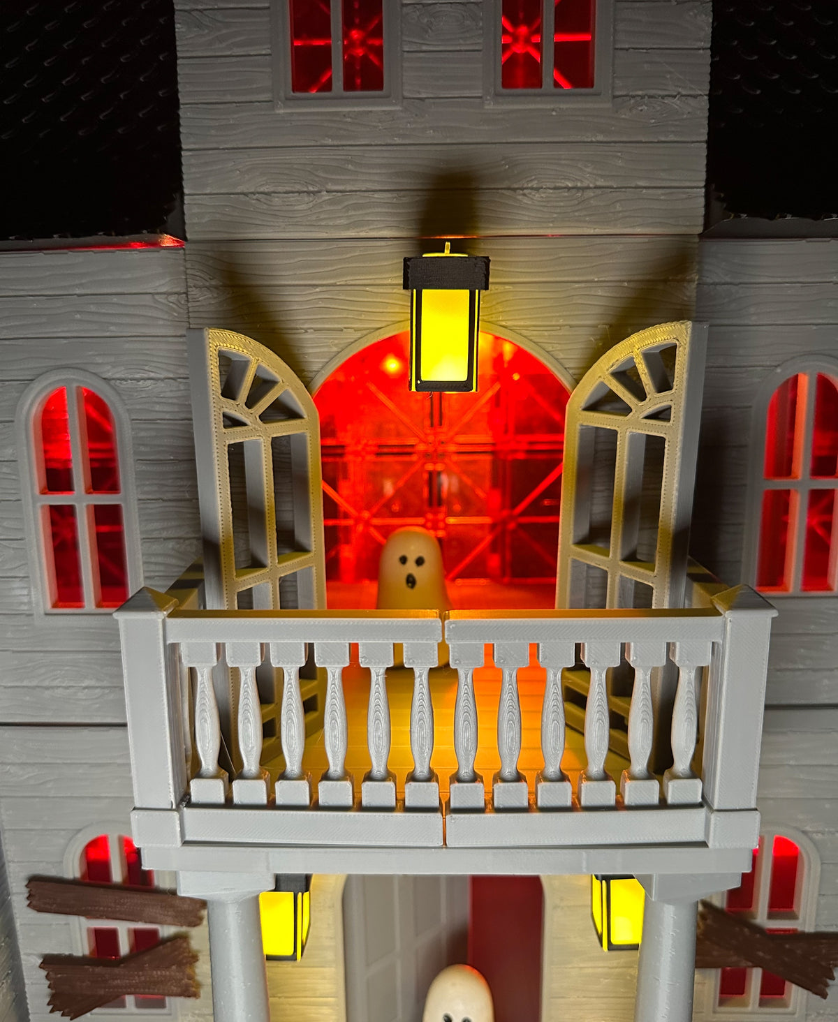 Magnetic Tile Haunted House: Doors