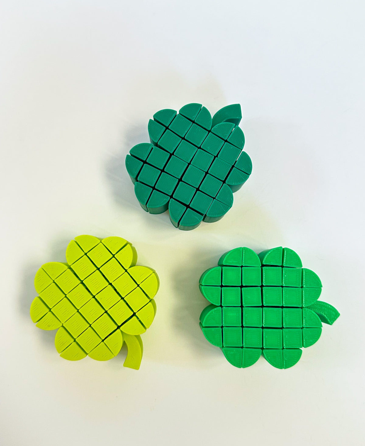 Pixel 4 Leaf Clover Fidget