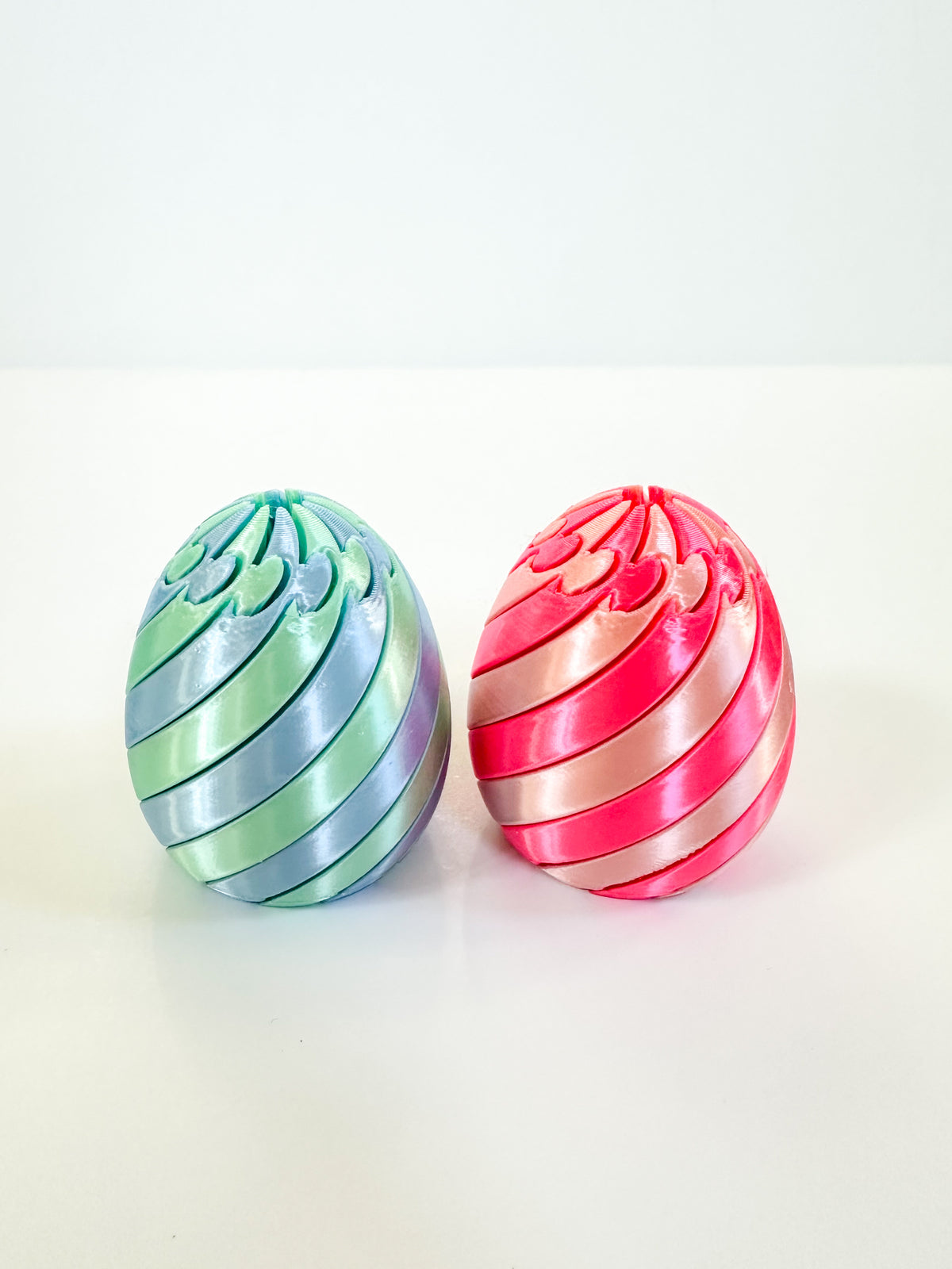 Multicoloured Twisty Fidget Egg