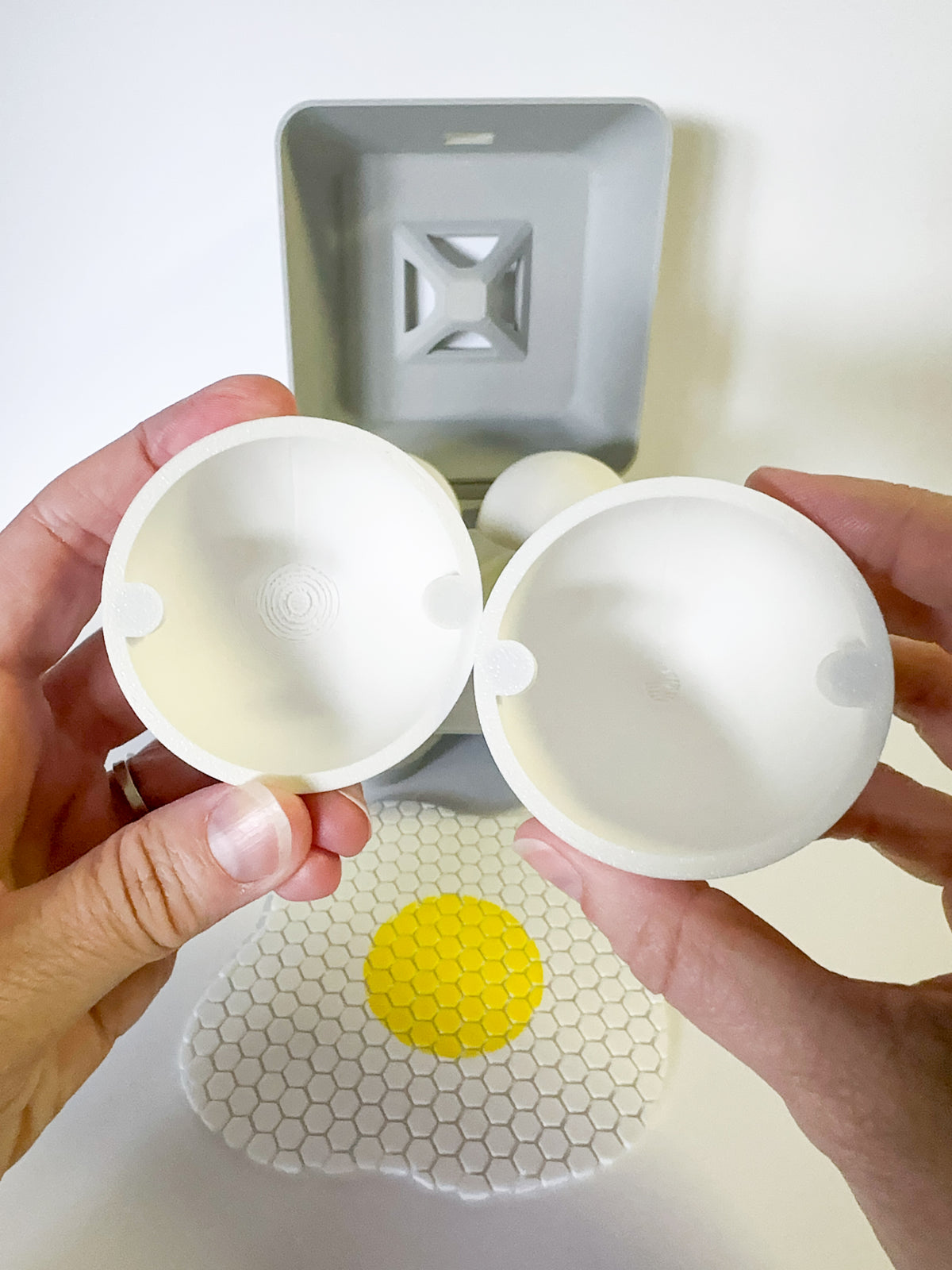 Fidget Fabric Fried Egg Set