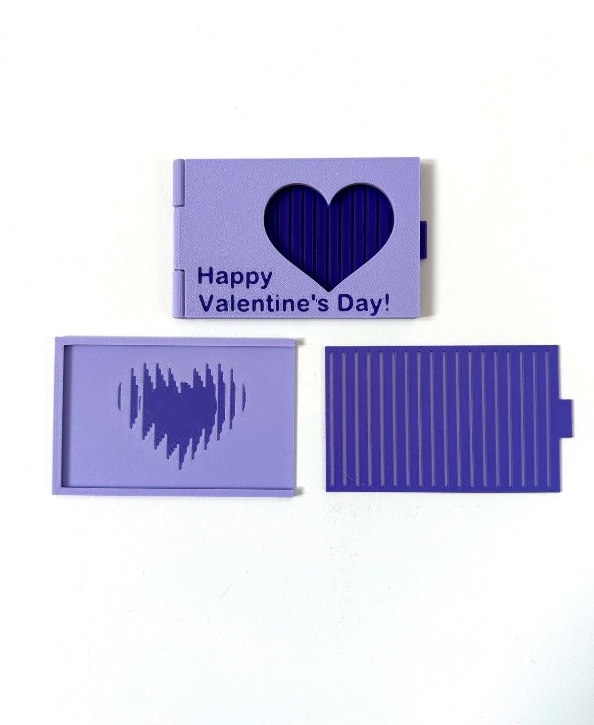 Heart Scanimation Card