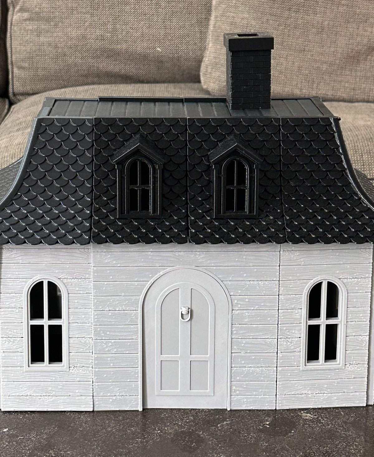 Magnetic Tile Haunted House: Walls