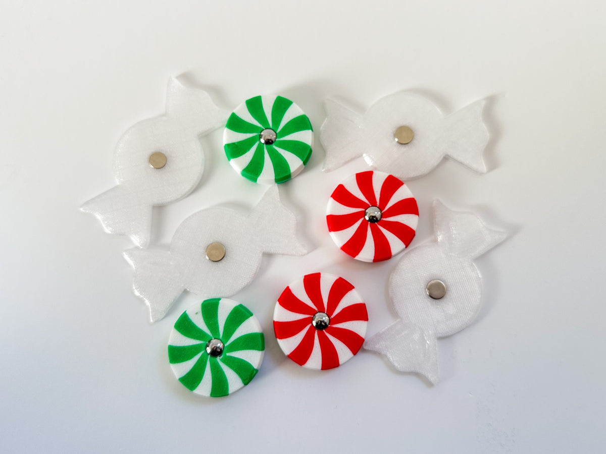 Peppermint Candy Magnetic Spinner