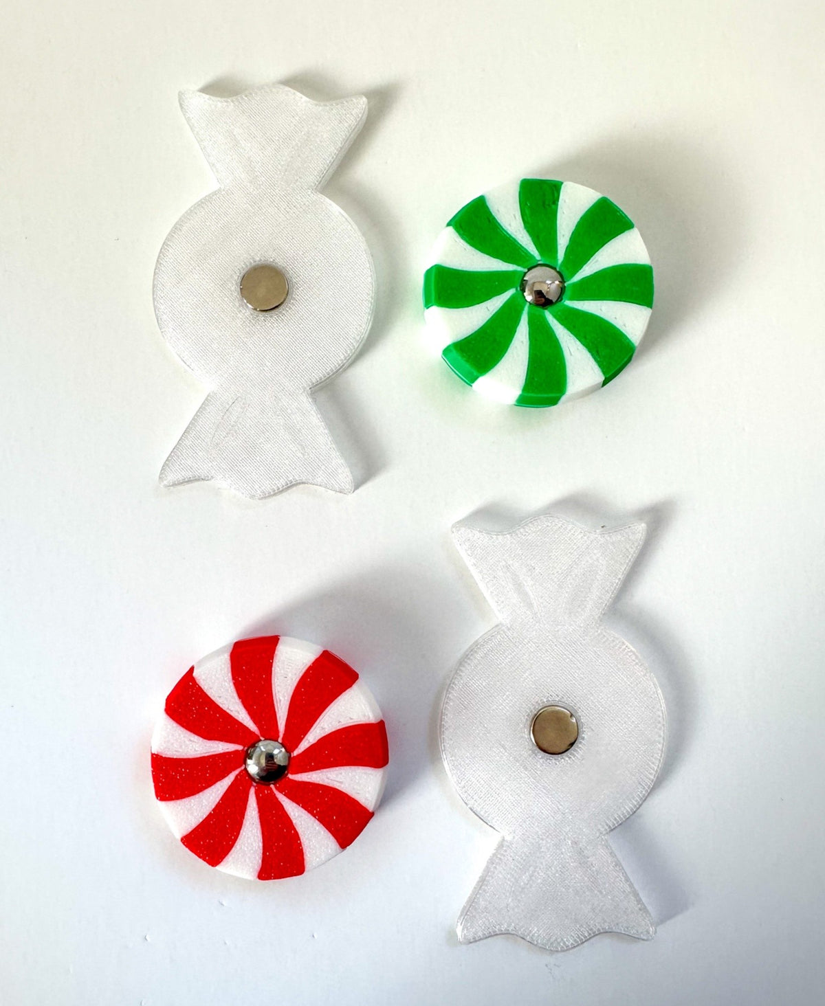 Peppermint Candy Magnetic Spinner